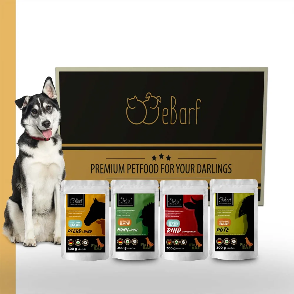 Nassfutter-Probierpaket für Hunde