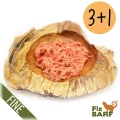 4 halen, 3 betalenKant-en-klaar KVV menu kalkoen / roodbaars fijn gehakt - Fix-BARF®