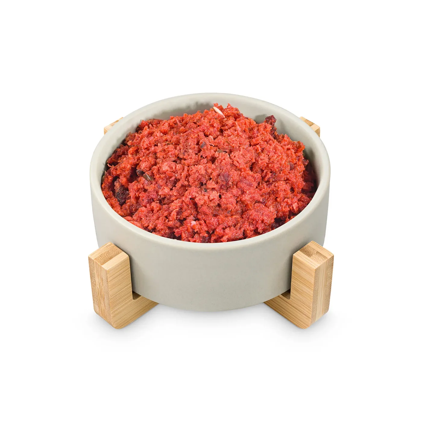 Rotes Gemüse-Obst-Allerlei für Hunde