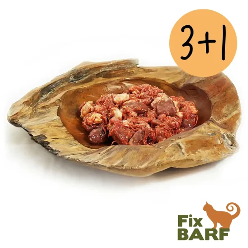 Prenda 4, paghi 3: Fix-BARF® menù completo di pollame