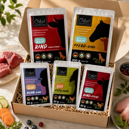 Set di Assaggio di Menù Completi in Pouch per Cani e Gatti