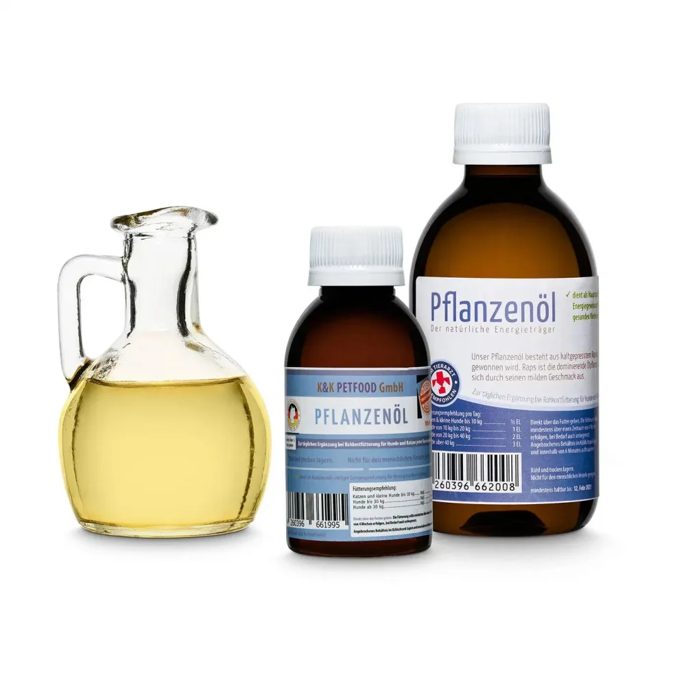 Pflanzenöl für Hunde